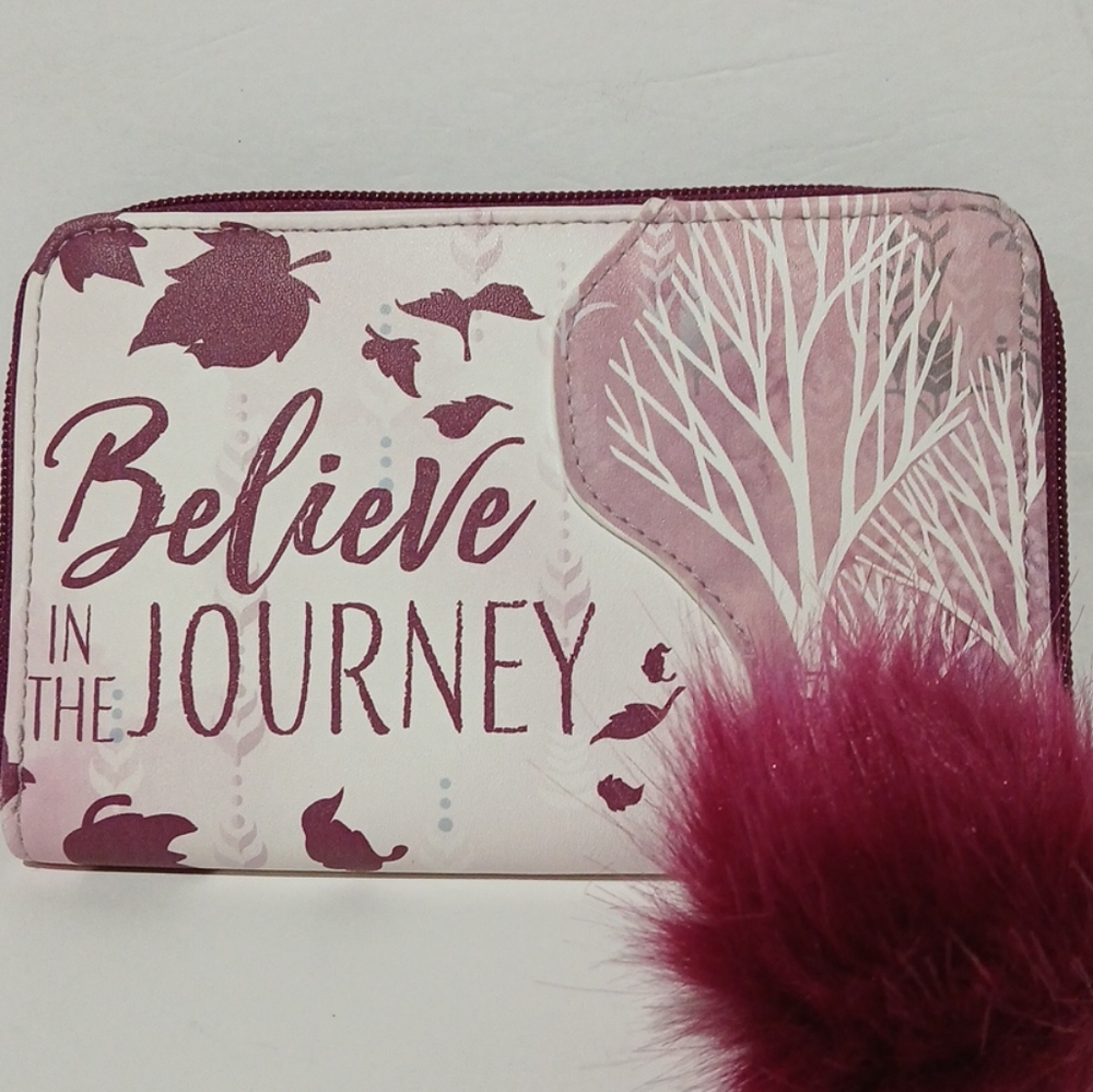 Buckle Down Disney Believe in the Journey Zip Around Wallet